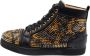 Christian Louboutin Pre-owned Leather sneakers Black Dames - Thumbnail 1