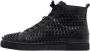Christian Louboutin Pre-owned Leather sneakers Black Heren - Thumbnail 1