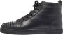 Christian Louboutin Pre-owned Leather sneakers Black Heren - Thumbnail 1