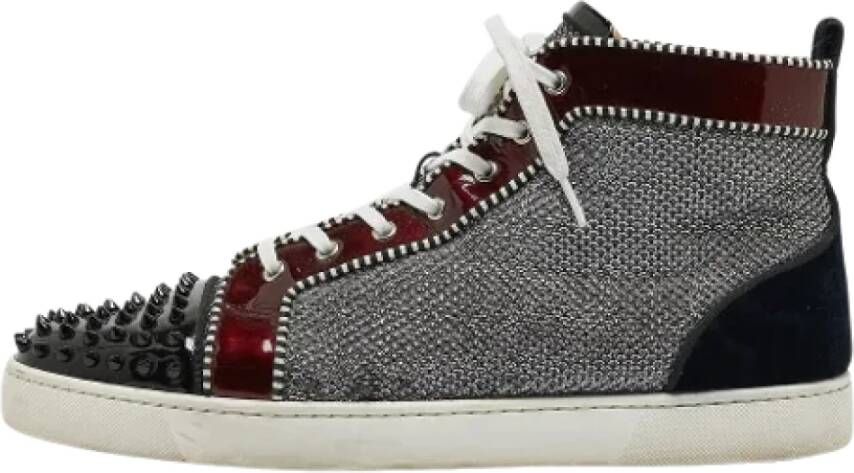 Christian Louboutin Pre-owned Leather sneakers Multicolor Heren