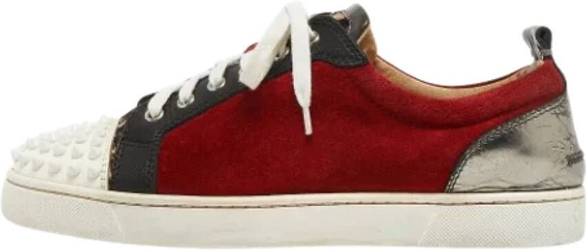 Christian Louboutin Pre-owned Leather sneakers Multicolor Heren