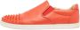 Christian Louboutin Pre-owned Leather sneakers Orange Dames - Thumbnail 1