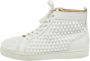 Christian Louboutin Pre-owned Leather sneakers White Heren - Thumbnail 1
