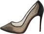 Christian Louboutin Pre-owned Mesh heels Black Dames - Thumbnail 1