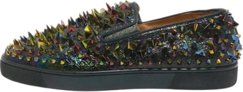 Christian Louboutin Pre-owned Nylon sneakers Multicolor Dames