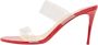 Christian Louboutin Pre-owned Plastic sandals Red Dames - Thumbnail 1