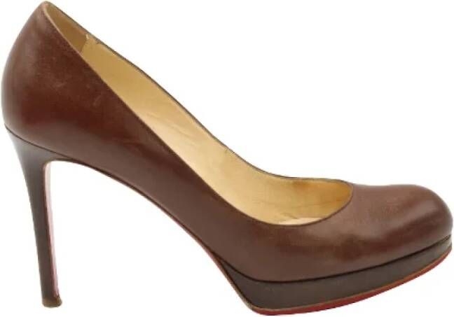 Christian Louboutin Pre-owned Pumps Brown Dames