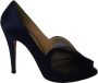 Christian Louboutin Pre-owned Satin heels Blue Dames - Thumbnail 1