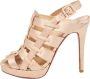 Christian Louboutin Pre-owned Satin sandals Pink Dames - Thumbnail 1