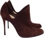 Christian Louboutin Pre-owned Suede boots Red Dames - Thumbnail 1