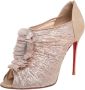 Christian Louboutin Pre-owned Suede boots Yellow Dames - Thumbnail 1