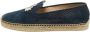 Christian Louboutin Pre-owned Suede flats Blue Dames - Thumbnail 1