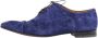 Christian Louboutin Pre-owned Suede flats Blue Heren - Thumbnail 1