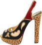 Christian Louboutin Pre-owned Suede sandals Multicolor Dames - Thumbnail 1