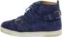 Christian Louboutin Pre-owned Suede sneakers Blue Dames - Thumbnail 1