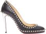 Christian Louboutin Pre-owned Tweedehands elegante pumps met puntige neus en studs detail en hoge hak - Thumbnail 1