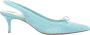 Christian Louboutin Pre-owned Tweedehands elegante slingback pumps met puntige neus en stiletto hak - Thumbnail 1