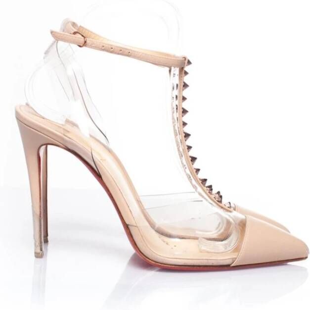 Christian Louboutin Pre-owned Tweedehands So Kate Studded T-strap Pump