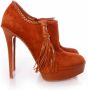 Christian Louboutin Pre-owned Tweedehands So Kate Tassel Suède Enkellaarzen - Thumbnail 1
