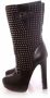 Christian Louboutin Pre-owned Tweedehands Studded Enkellaarzen Hoge Hak - Thumbnail 1