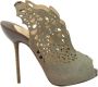 Christian Louboutin Pre-owned Wool heels Gray Dames - Thumbnail 1