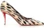 Christian Louboutin Pumps met luipaardprint en hak - Thumbnail 1