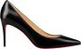 Christian Louboutin Zwarte Kalfsleren Décolleté 85 Pumps Black Dames - Thumbnail 8