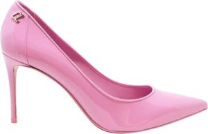Christian Louboutin Roze Lakleren Pumps Sporty Kate 85 Roze Dames