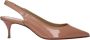 Christian Louboutin Roze Leren Sandaal Stijlvolle Sluiting - Thumbnail 1