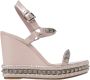 Christian Louboutin Roze Sleehak Sandalen voor Vrouwen - Thumbnail 1