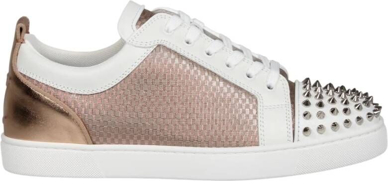 Christian Louboutin Spikes Duo Platte Sneakers Multicolor Heren