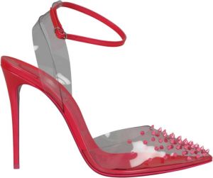 Christian Louboutin Spikoo Slingback Pumps Rood Dames