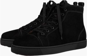Christian Louboutin Veau Velours Sneakers Zwart Heren