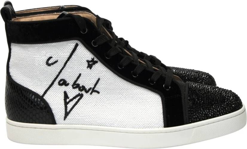 Christian Louboutin Multicolor Sonnylo Platte Suède Schoenen Meerkleurig