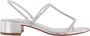 Christian Louboutin Zilveren Queenie Sandalen met Strass - Thumbnail 1
