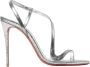 Christian Louboutin Zilveren Stilettohak Sandalen - Thumbnail 1