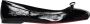 Christian Louboutin Zwarte Ballerina`s van Lakleer - Thumbnail 1