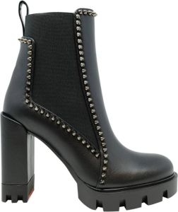 Christian Louboutin Zwarte Enkellaarzen voor Vrouwen Zwart Dames