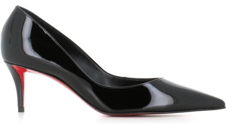 Christian Louboutin Zwarte Lakleren Hakken
