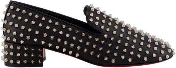 Christian Louboutin Zwarte Spikeasy Nappa Loafers