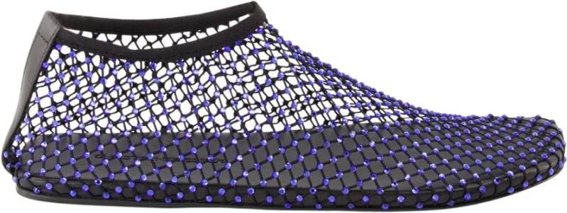 Christopher Esber Kristal Mesh Ballerina Flats Gray Dames