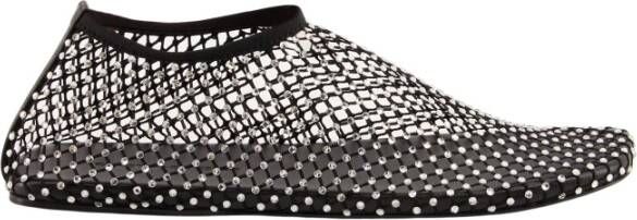 Christopher Esber Kristal Mesh Ballerina Flats Gray Dames