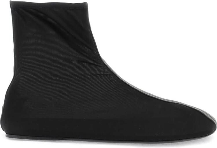 Christopher Esber Technische Jersey Enkellaarzen Black Dames