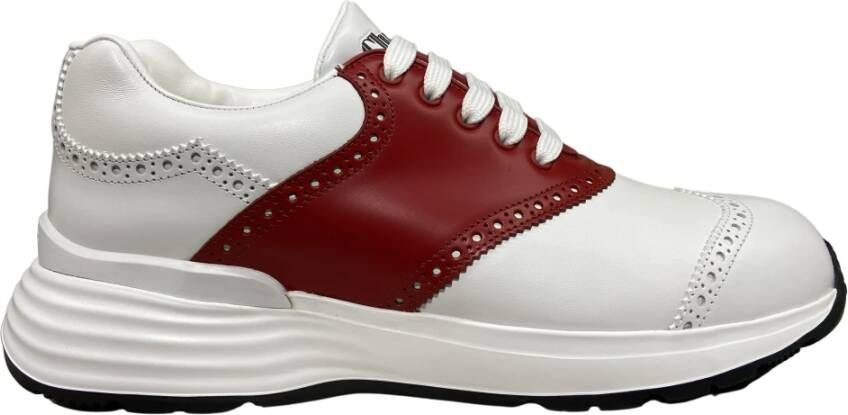 Church's Blanco Rojo Oxford Sneakers