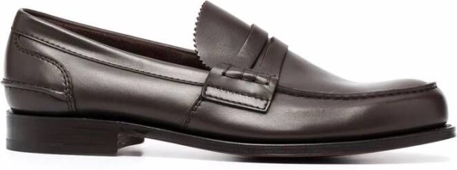 Church's Bruine leren Tunbridge loafers van Church`s