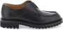 Church's Zwarte Formele Platte Schoenen met Vierkante Hak Black Heren - Thumbnail 4