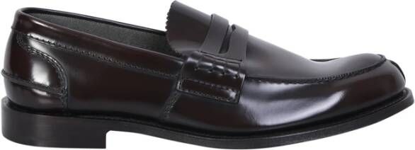 Church's Bruine Leren Loafers voor Heren Brown Heren