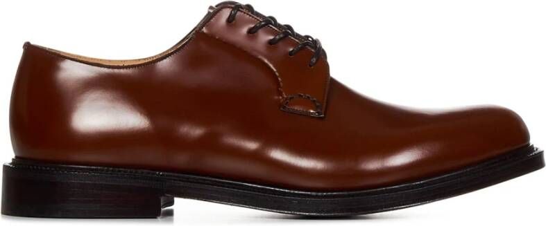 Church's Bruine Leren Veterschoenen Brown Heren