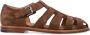 Church's Bruine Leren Vissersandaal Brown Heren - Thumbnail 1