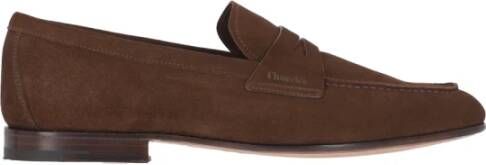 Church's Bruine Suède Instappers Brown Heren